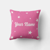 Personalized Rhythmic Gymnast "Dream Big" Throw Pi Kussen (Achterkant)
