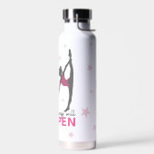 Personalized Rhythmic Gymnast Dream Big Water Bott Waterfles (Links)