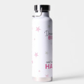 Personalized Rhythmic Gymnast Dream Big Water Bott Waterfles (Rechts)