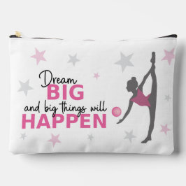 Personalized Rhythmic Gymnast Dream Big Zipper Pou Etui
