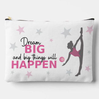Personalized Rhythmic Gymnast Dream Big Zipper Pou Etui