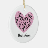 Personalized Rhythmic Gymnastic Christmas Ornament (Rechts)