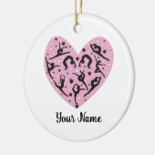 Personalized Rhythmic Gymnastic Christmas Ornament (Links)