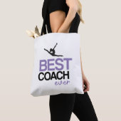 Personalized Rhythmic Gymnastics Coach Tote Bag (Dichtbij)