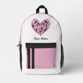 Personalized Rhythmic Gymnastics Girls Backpack Bedrukte Rugzak