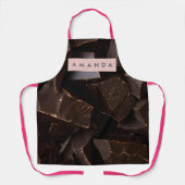 Personalized Rich Chocolate Design Schort (Voorkant)
