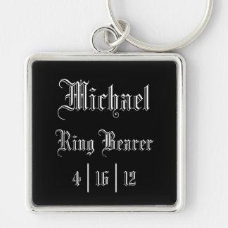 Personalized Ring Bearer Sleutelhanger