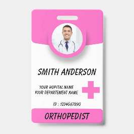 Personalized RN Nurse Identification Badge