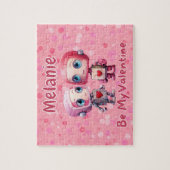 Personalized Robot Valentine's Day Puzzle  Legpuzzel (Verticaal)