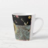 Personalized Rococo Latte Mug Latte Mok (Rechts)