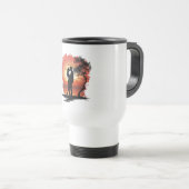 Personalized Romantic Commuter Mug for Couples Reisbeker (Voorkant rechts)