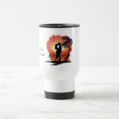 Personalized Romantic Commuter Mug for Couples Reisbeker (Center)
