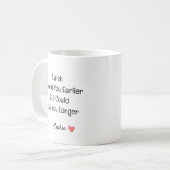 Personalized Romantic Love Quote Koffiemok (Voorkant links)