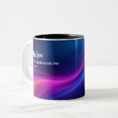 Personalized Romantic Mug Gift | Custom Photo Tweekleurige Koffiemok (Voorkant links)