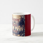 Personalized romantic New Year’s Celebration Mug  Koffiemok (Voorkant rechts)