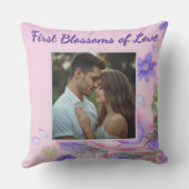 Personalized Romantic Pillow – Custom Couple Photo Kussen (Achterkant)