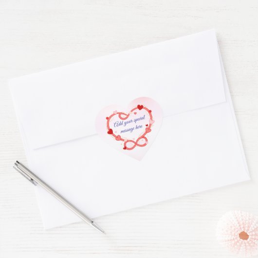 Personalized Romantic Valentine’s Day Sticker (Envelop)