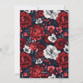 Personalized Rose Luxury Spring Birthday Kaart (Achterkant)