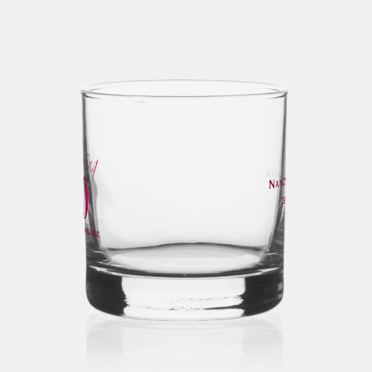 Personalized Ruby 40th Anniversary Keepsake Gift Whisky Glas (Links)