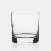 Personalized Ruby 40th Anniversary Keepsake Gift Whisky Glas (Rechts)