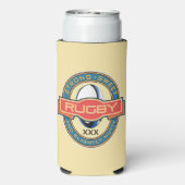 Personalized Rugby Seltzer Koelbox Seltzer Blikjeskoeler (Seltzer Achterkant)