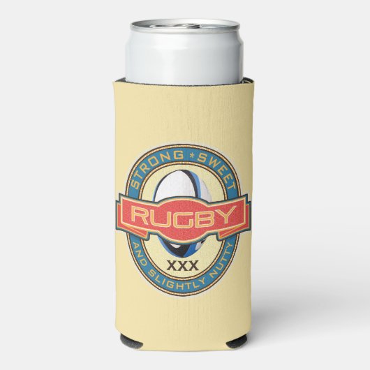 Personalized Rugby Seltzer Koelbox Seltzer Blikjeskoeler (Seltzer Achterkant)