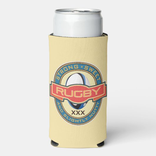 Personalized Rugby Seltzer Koelbox Seltzer Blikjeskoeler (Seltzer Voorkant)