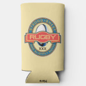 Personalized Rugby Seltzer Koelbox Seltzer Blikjeskoeler (Achterkant)