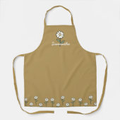 Personalized Rustic Farmhouse Apron for Kitchen  Schort (Voorkant)