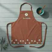 Personalized Rustic Farmhouse Apron for Kitchen  Schort