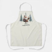 Personalized Santa Apron Schort (Voorkant)