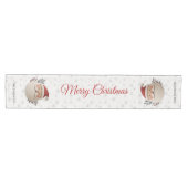 Personalized Santa Christmas – Family Name Medium Tafelloper (Horizontaal)