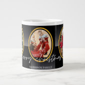 Personalized Santa Claus Christmas Mug Grote Koffiekop (Voorkant)