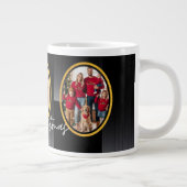 Personalized Santa Claus Christmas Mug Grote Koffiekop (Rechts)