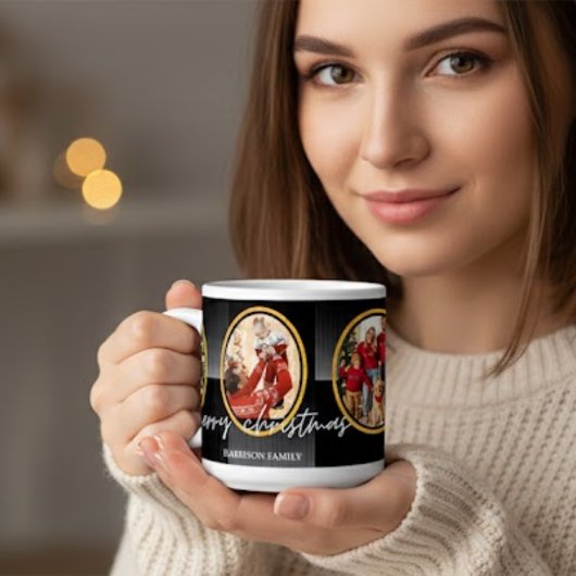 Personalized Santa Claus Christmas Mug Grote Koffiekop