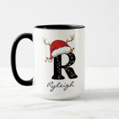 Personalized Santa Coffee Mug for Mom & Dad Mok (Links)