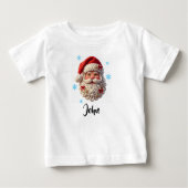 Personalized Santa Face Knitted Christmas  (Voorkant)
