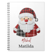 Personalized Santa notebook  Notitieboek (Voorkant)