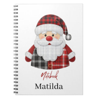 Personalized Santa notebook  Notitieboek