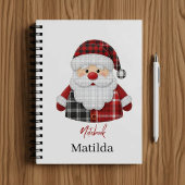 Personalized Santa notebook Notitieboek