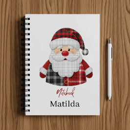 Personalized Santa notebook Notitieboek