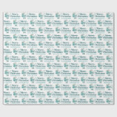 Personalized Santa Wrapping Paper Cadeaupapier (Vlak)