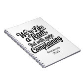 Personalized Sarcastic Coworker Gift Notitieboek (Rechterzijde)