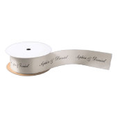 Personalized Satin Ribbon with Custom Text Satijnen Lint (Spoel)