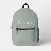 personalized school bags with names for children  bedrukte rugzak (Voorkant)