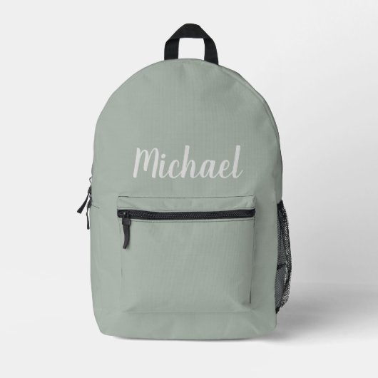 personalized school bags with names for children bedrukte rugzak (Voorkant)