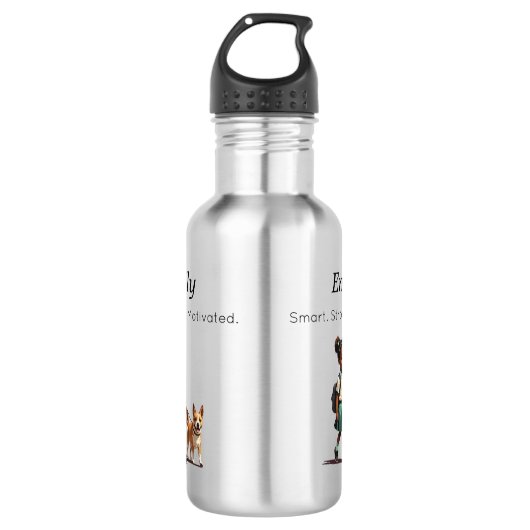 Personalized School Water Bottle Waterfles (Voorkant)