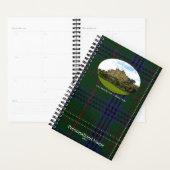 Personalized Scottish Clan Kennedy Tartan & Castle Planner (Display)