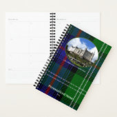 Personalized Scottish Clan Sutherland Tartan Planner (Display)