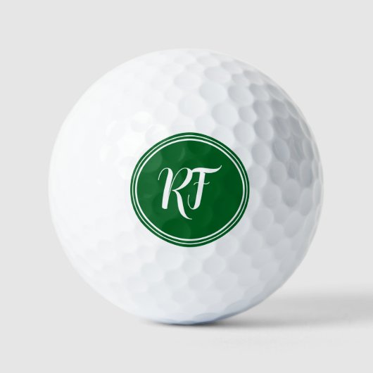 Personalized Script Monogram Wilson Ultra Distance Golfballen (Voorkant)